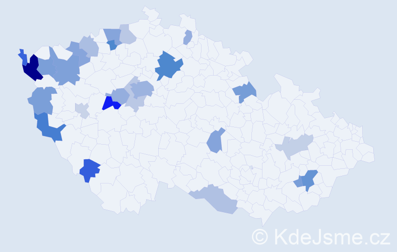 Příjmení: '"Le Minh"', počet výskytů 49 v celé ČR