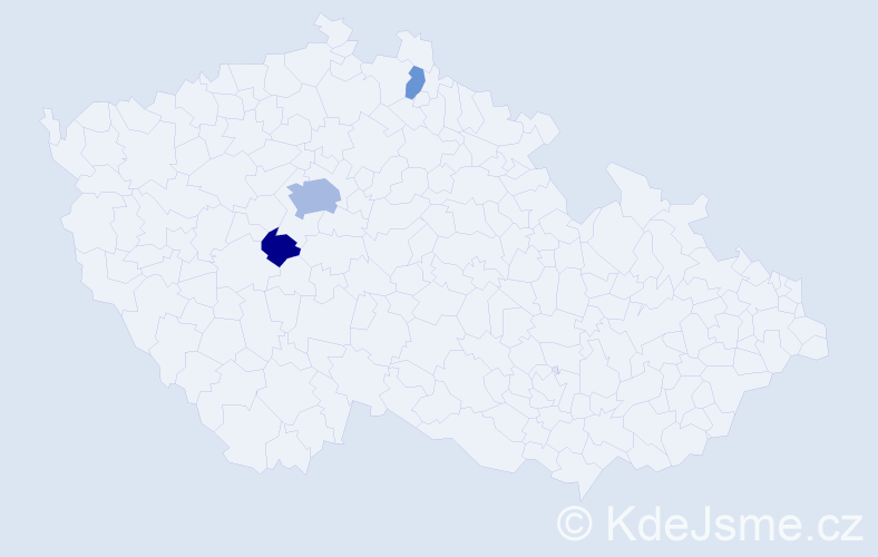 Příjmení: 'Ziebikerová', počet výskytů 7 v celé ČR