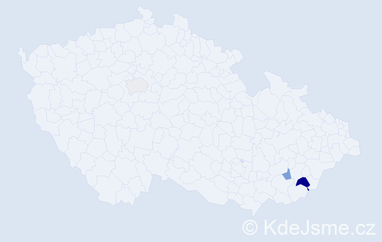 Příjmení: '"De Figueiredo"', počet výskytů 4 v celé ČR