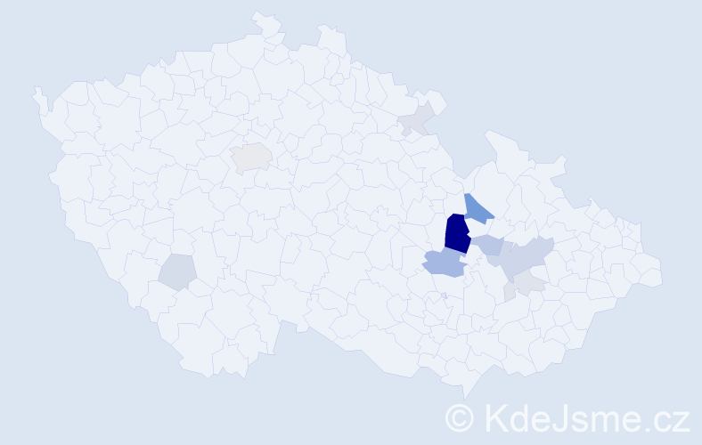 Příjmení: 'Lexmann', počet výskytů 28 v celé ČR