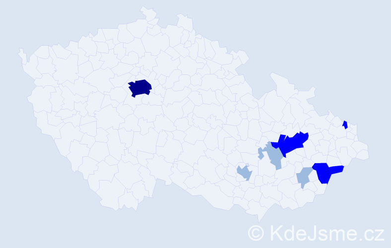 Příjmení: 'Matzenauer', počet výskytů 16 v celé ČR