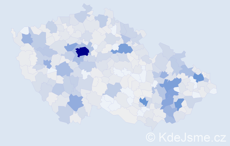 Příjmení: 'Petřík', počet výskytů 2271 v celé ČR