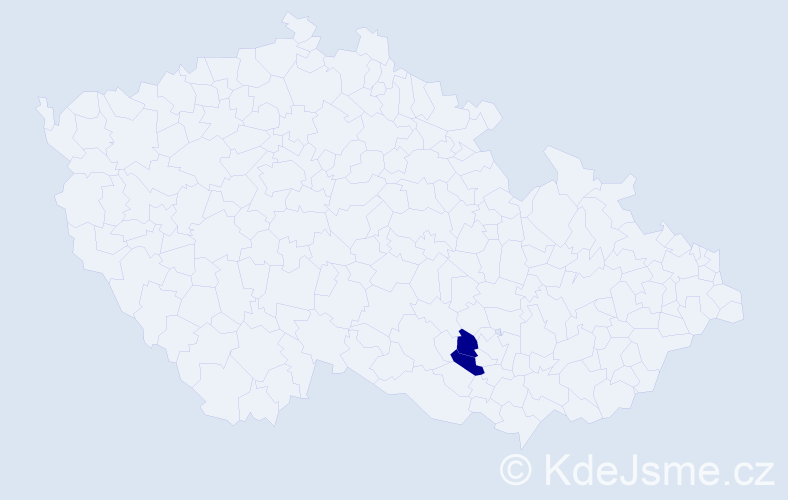 Příjmení: 'Brümmová', počet výskytů 6 v celé ČR