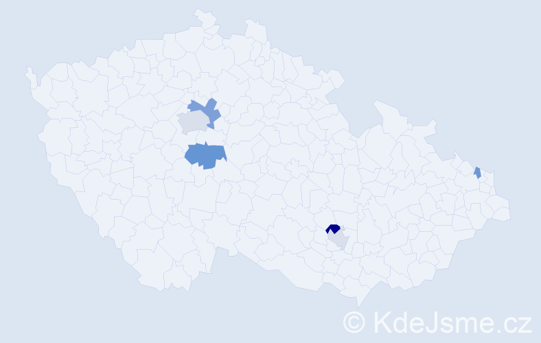 Příjmení: 'Villa', počet výskytů 11 v celé ČR