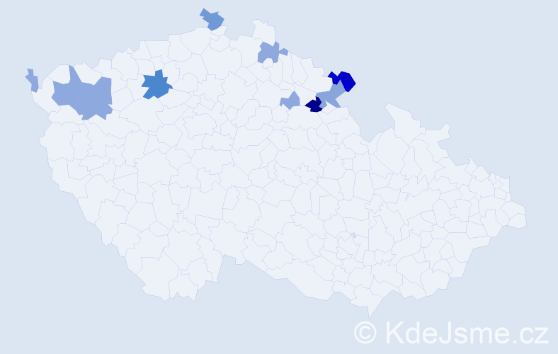 Příjmení: 'Repaš', počet výskytů 32 v celé ČR