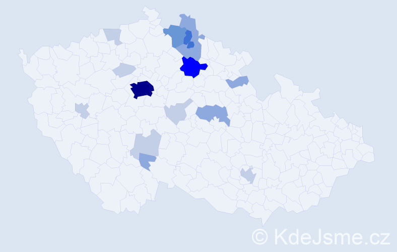 Příjmení: 'Louma', počet výskytů 55 v celé ČR