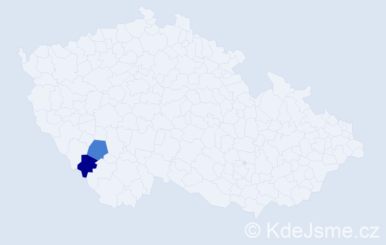 Příjmení: 'Maránková', počet výskytů 7 v celé ČR