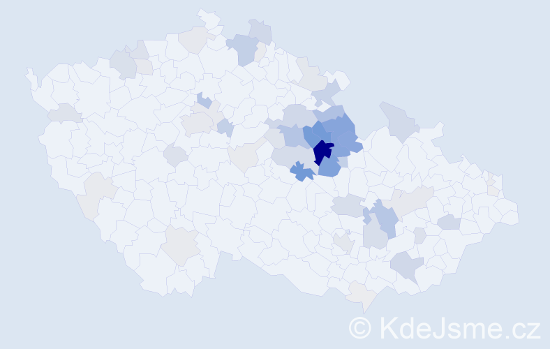 Příjmení: 'Bečička', počet výskytů 229 v celé ČR