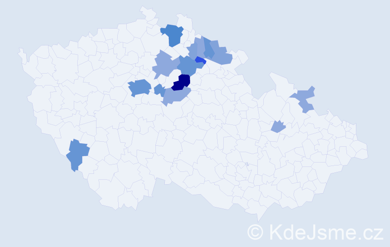 Příjmení: 'Landfeld', počet výskytů 41 v celé ČR