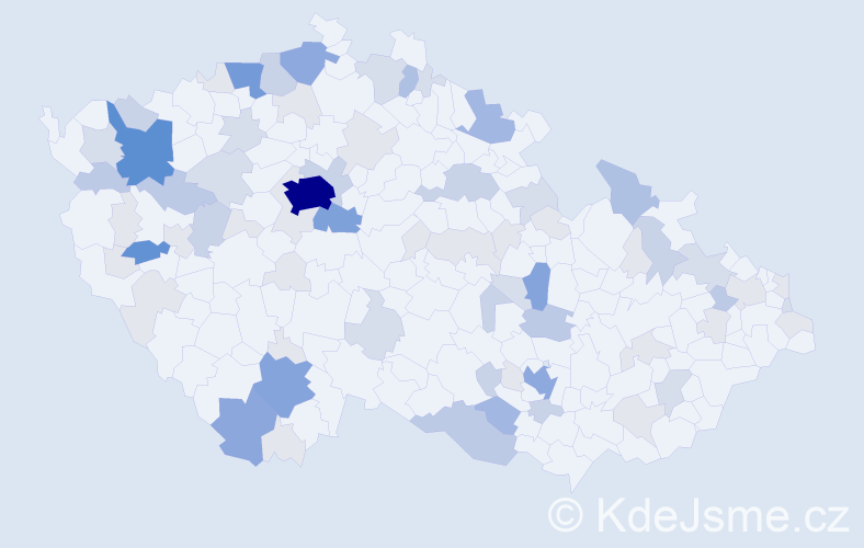 Příjmení: 'Weis', počet výskytů 246 v celé ČR