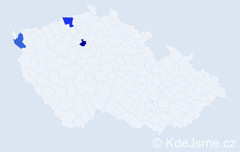 Příjmení: 'Rapprich', počet výskytů 4 v celé ČR