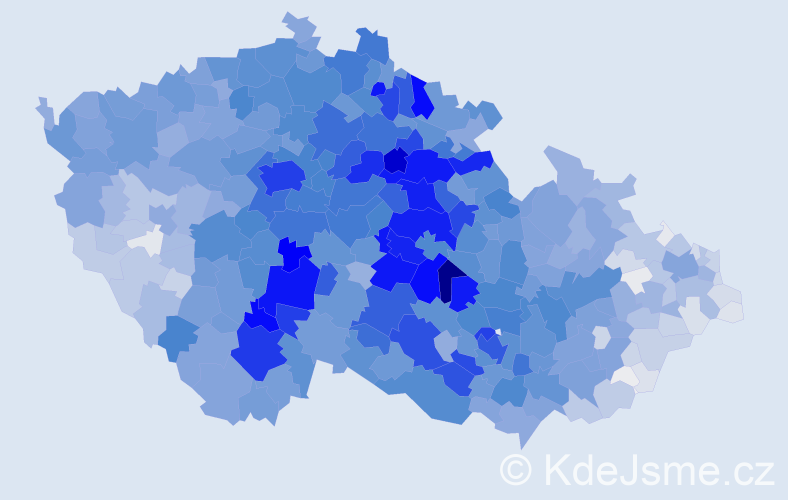 Příjmení: 'Novotná', počet výskytů 24963 v celé ČR