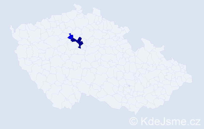 Příjmení: 'Boughattas', počet výskytů 4 v celé ČR