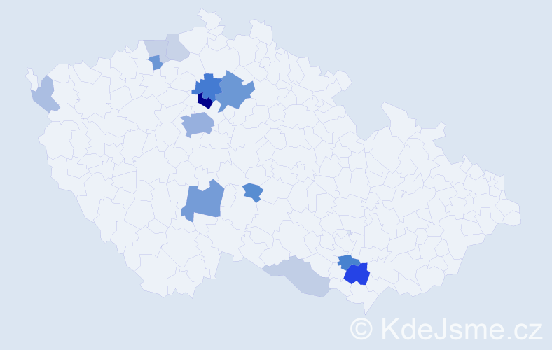 Příjmení: 'Kurzweil', počet výskytů 41 v celé ČR