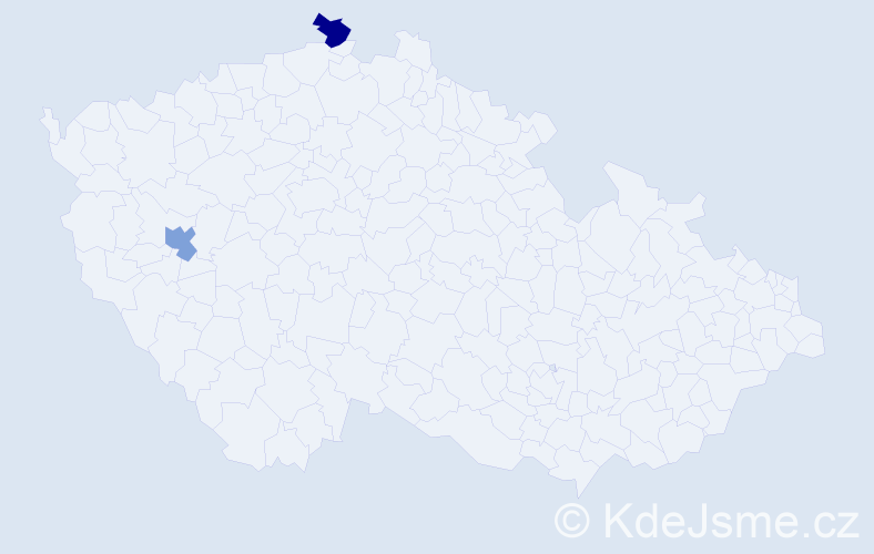Příjmení: '"Le Dang"', počet výskytů 2 v celé ČR