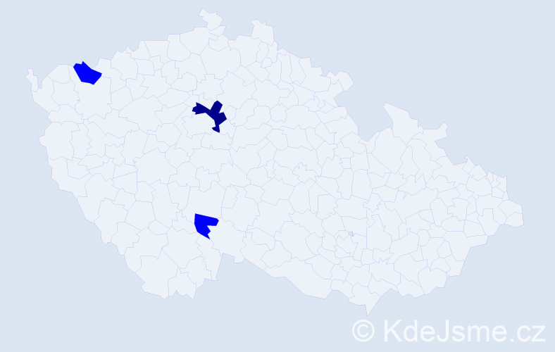 Příjmení: 'Karkuš', počet výskytů 4 v celé ČR