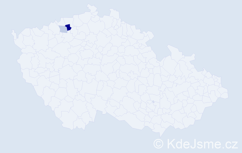 Příjmení: 'Marinčaková', počet výskytů 4 v celé ČR