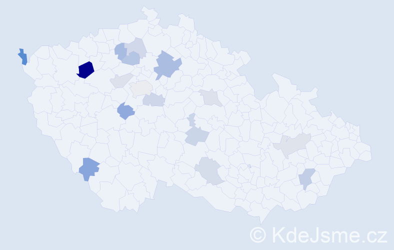 Příjmení: 'Batmunkh', počet výskytů 24 v celé ČR
