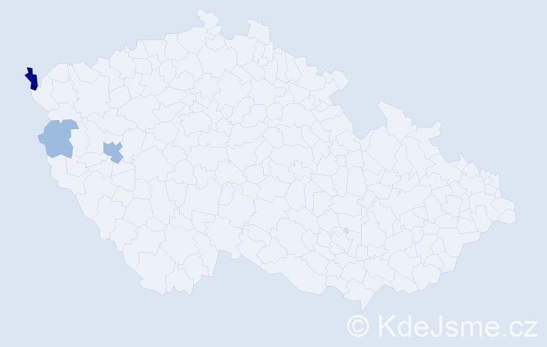 Příjmení: 'Bobuljaková', počet výskytů 6 v celé ČR