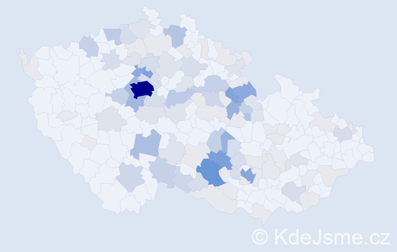 Příjmení: 'Plocek', počet výskytů 358 v celé ČR