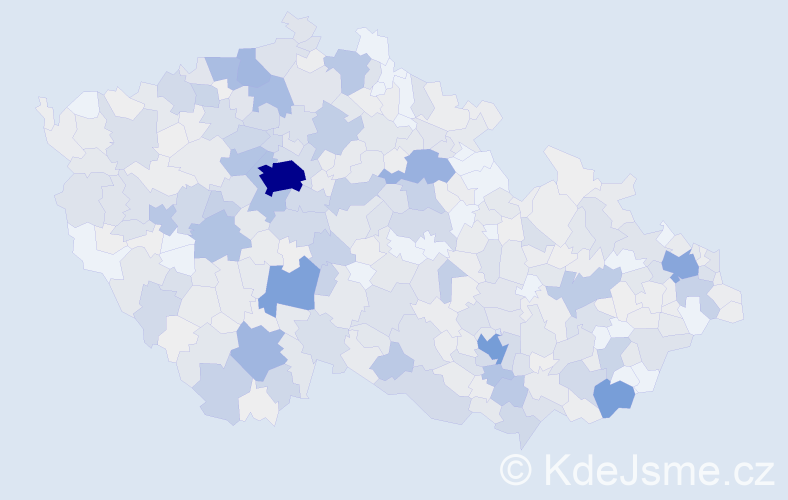 Příjmení: 'Smetanová', počet výskytů 2674 v celé ČR