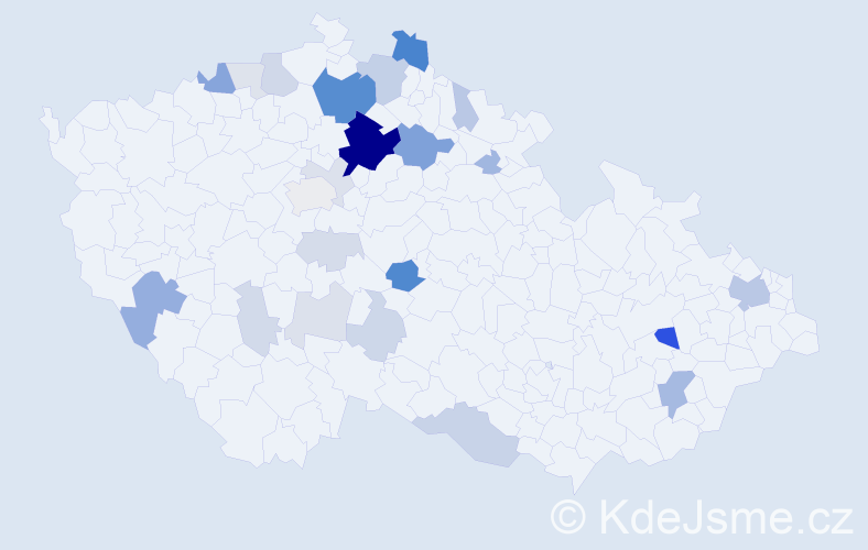 Příjmení: 'Čubanová', počet výskytů 86 v celé ČR