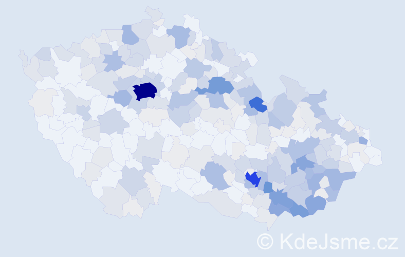 Příjmení: 'Matyášová', počet výskytů 1177 v celé ČR