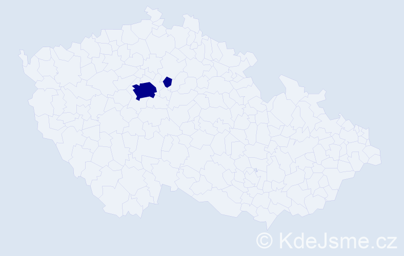 Příjmení: 'Kushniryk', počet výskytů 4 v celé ČR