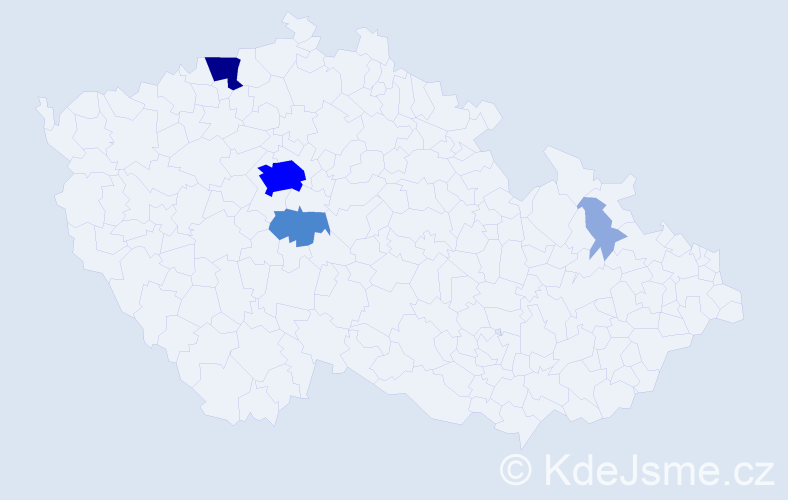 Příjmení: 'Zdvyhalová', počet výskytů 12 v celé ČR
