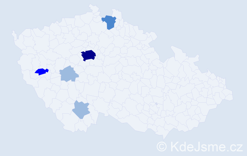 Příjmení: 'Rasche', počet výskytů 11 v celé ČR