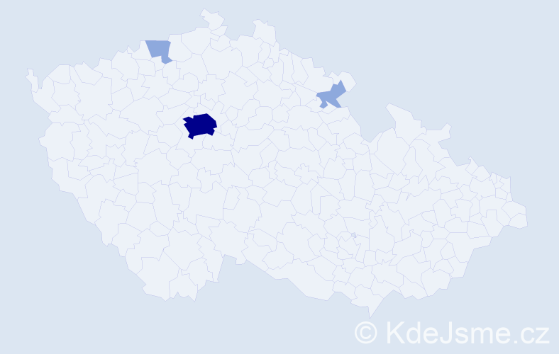 Příjmení: 'Meshcheryakov', počet výskytů 7 v celé ČR