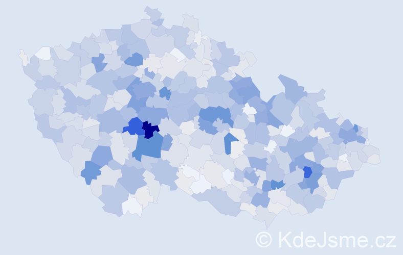 Příjmení: 'Mrázková', počet výskytů 3606 v celé ČR