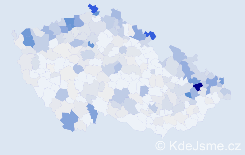 Příjmení: 'Ferencová', počet výskytů 1555 v celé ČR