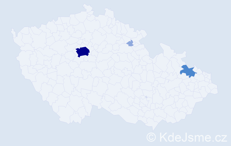 Příjmení: 'Mattei', počet výskytů 8 v celé ČR
