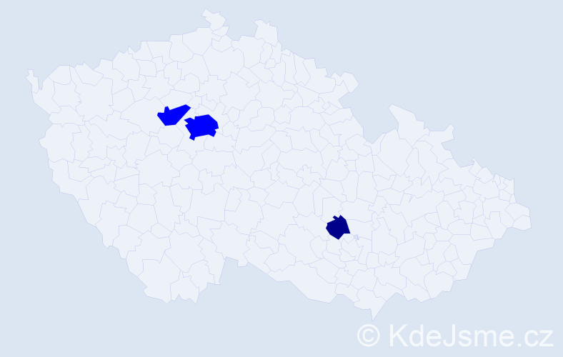 Příjmení: 'Radziszewski', počet výskytů 4 v celé ČR
