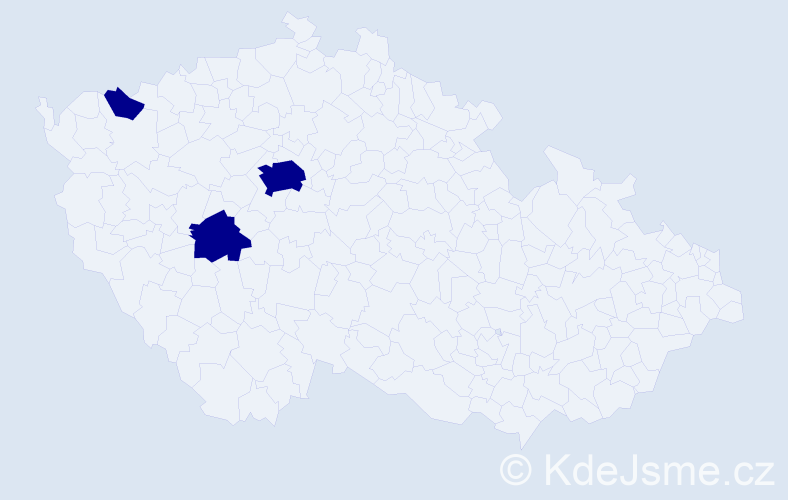 Příjmení: '"Dao Nhat"', počet výskytů 3 v celé ČR
