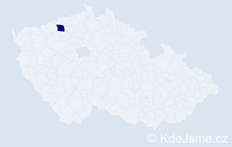 Příjmení: 'Termota', počet výskytů 4 v celé ČR