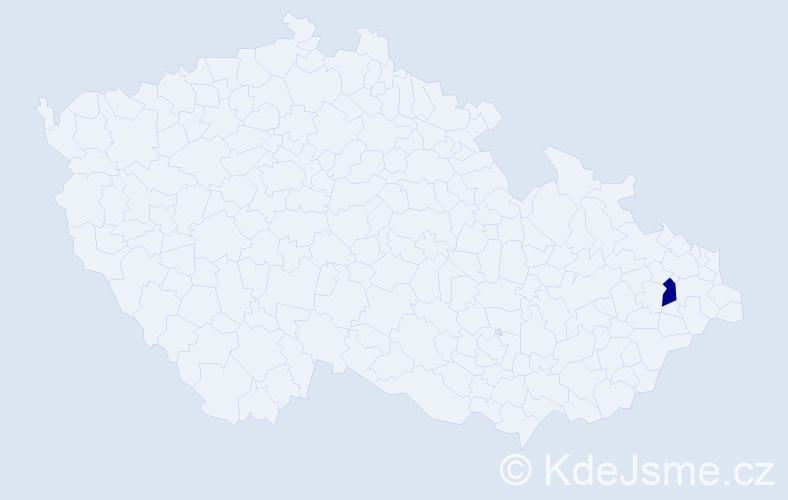 Příjmení: 'Romowicz', počet výskytů 1 v celé ČR