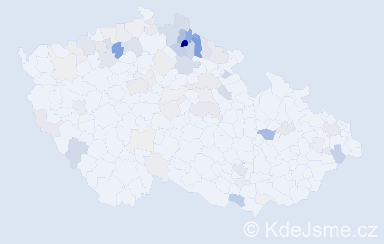 Příjmení: 'Pavlatová', počet výskytů 238 v celé ČR