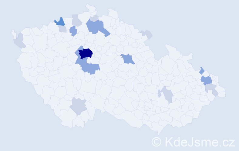 Příjmení: 'Siebert', počet výskytů 47 v celé ČR