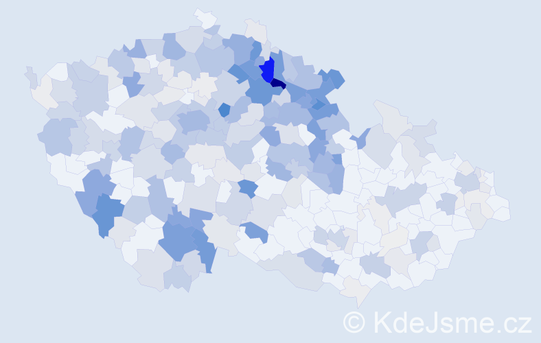Příjmení: 'Matoušová', počet výskytů 1228 v celé ČR