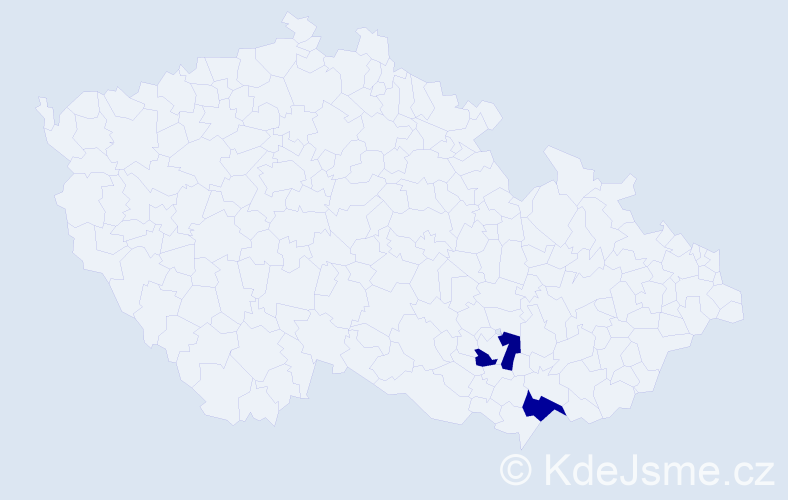 Příjmení: 'Fialkowská', počet výskytů 2 v celé ČR
