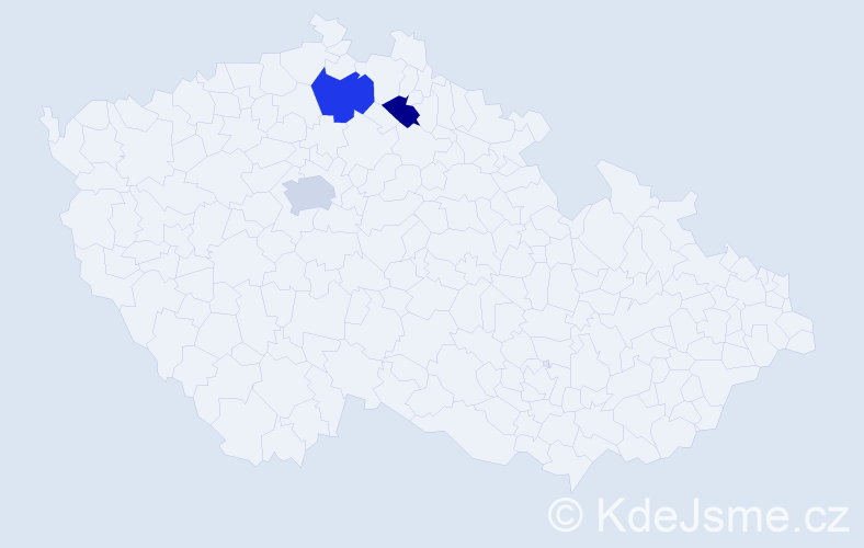Příjmení: 'Brechler', počet výskytů 8 v celé ČR