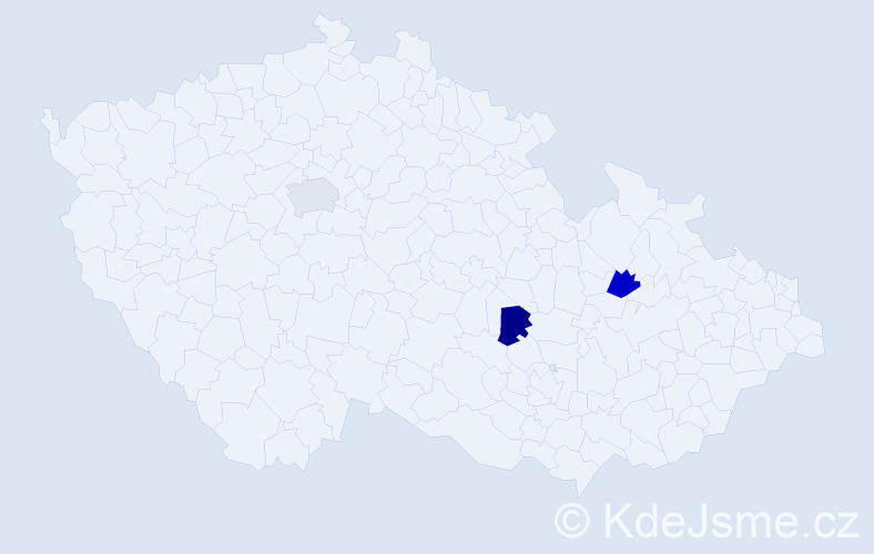 Příjmení: 'Karagül', počet výskytů 3 v celé ČR