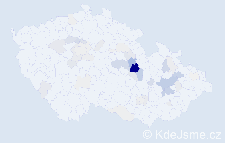 Příjmení: 'Lenoch', počet výskytů 143 v celé ČR