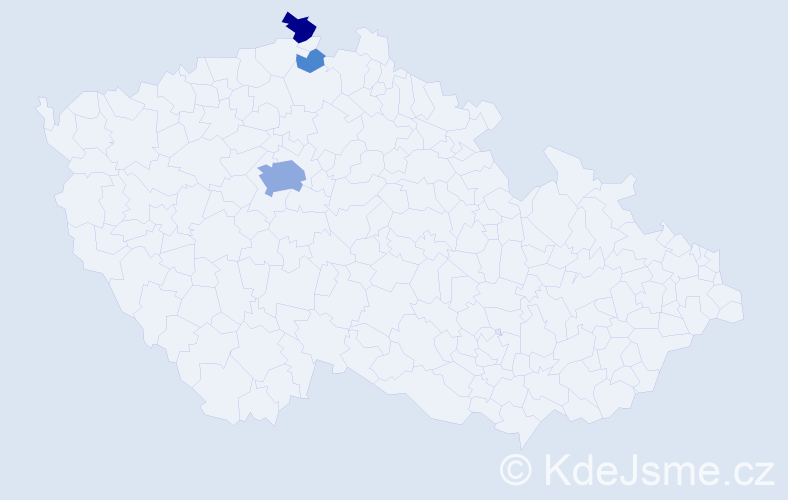 Příjmení: 'Barkovský', počet výskytů 8 v celé ČR