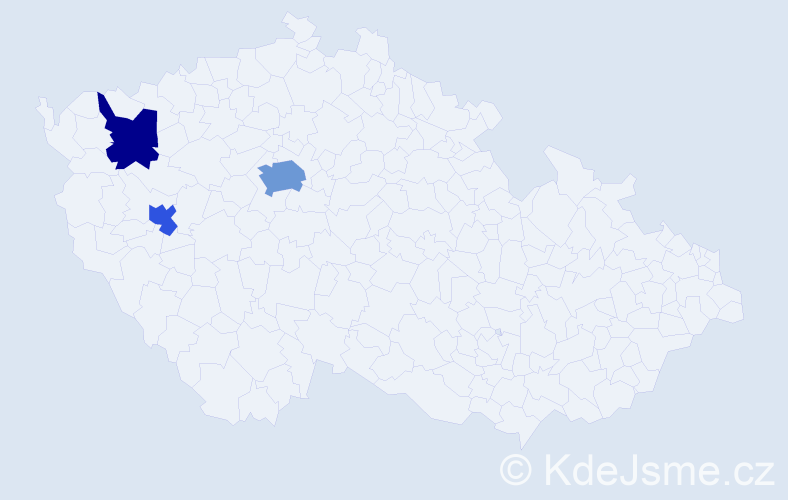 Příjmení: '"Bui Thu"', počet výskytů 5 v celé ČR