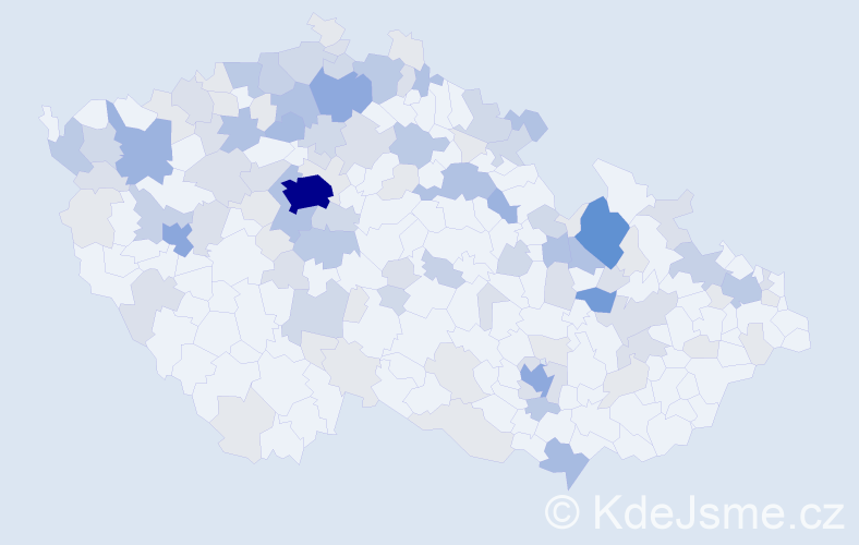 Příjmení: 'Vogel', počet výskytů 341 v celé ČR