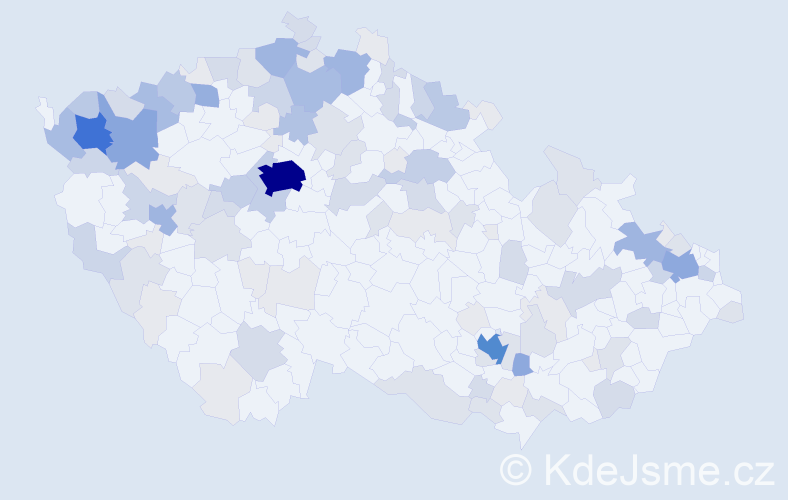 Příjmení: 'Lorenz', počet výskytů 390 v celé ČR