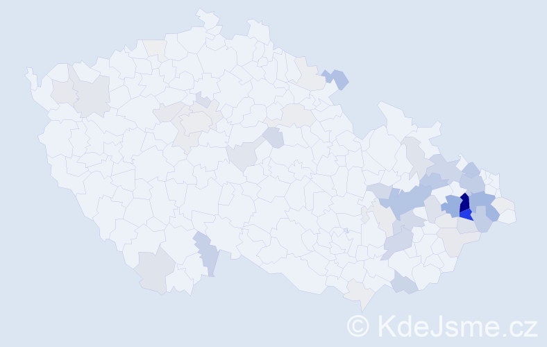 Příjmení: 'Lichnovský', počet výskytů 241 v celé ČR